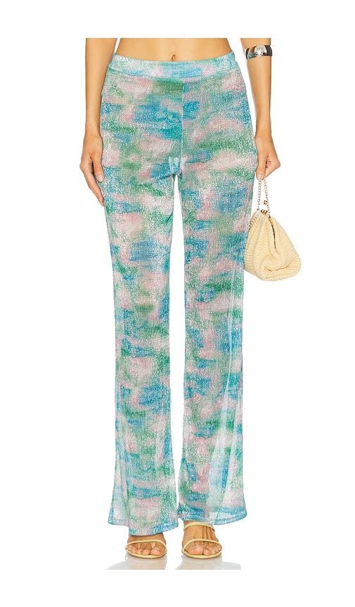 Preston Pant in Teal. - size L (also in M, S, XL, XS) - DEVON WINDSOR - Modalova