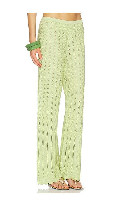 Gavi Pant in Green. - size L (also in M, S, XL) - DEVON WINDSOR - Modalova