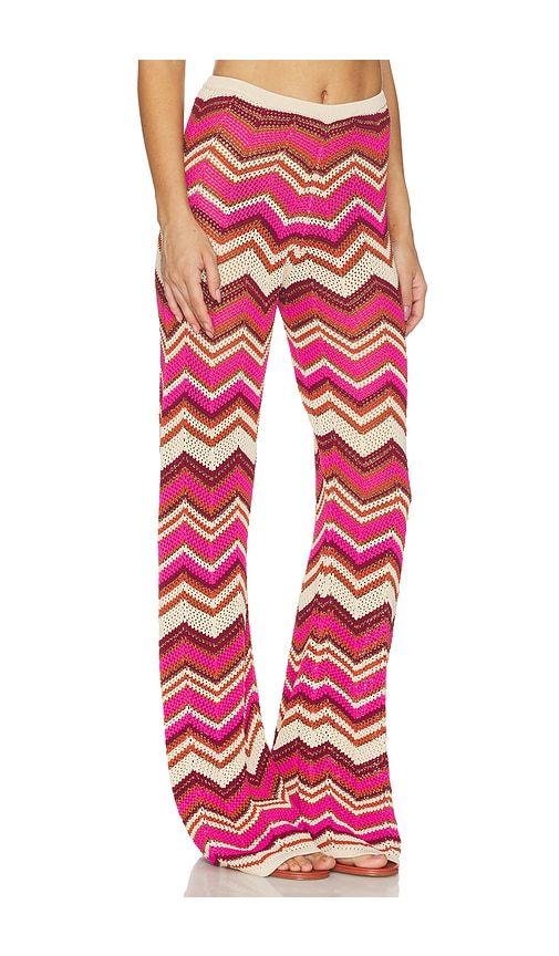 Cierra Pant in Fuchsia,Brown. - size L (also in M, S, XS) - DEVON WINDSOR - Modalova