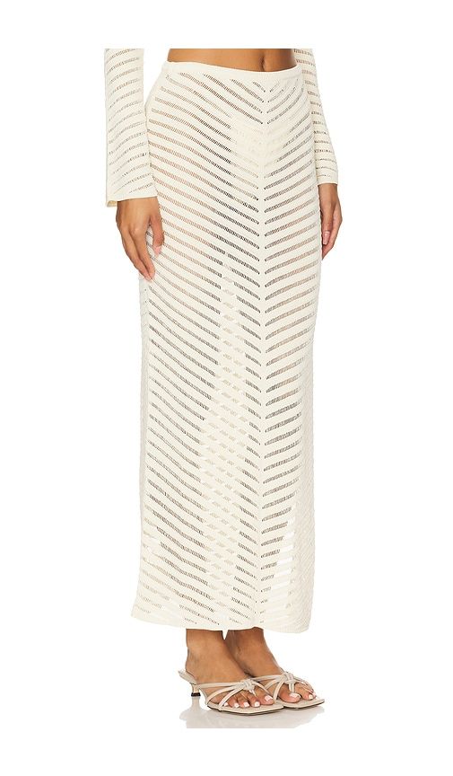 Rafaella Skirt in Cream. - size L (also in M) - DEVON WINDSOR - Modalova