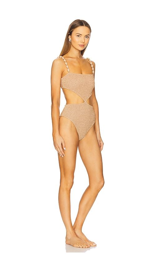 X REVOLVE Pippa Full Piece in Metallic . - size S (also in XS) - DEVON WINDSOR - Modalova