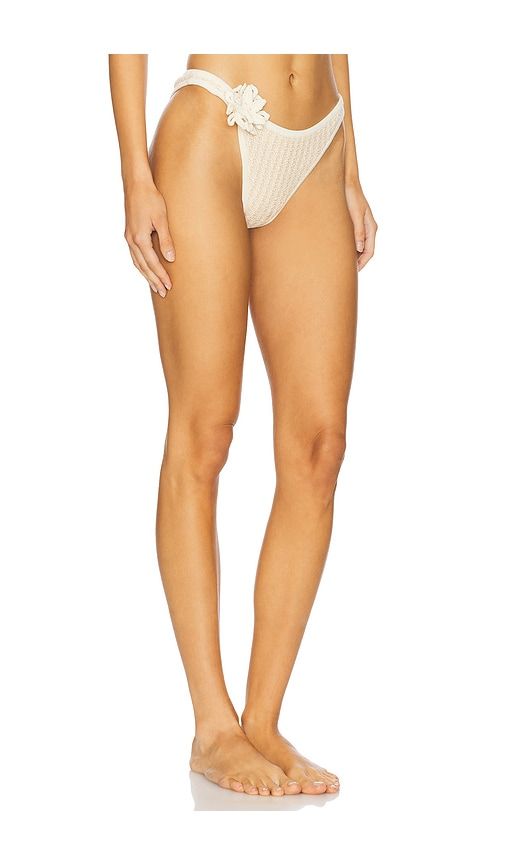 Neo Bikini Bottom in Cream. - size L (also in M, XL) - DEVON WINDSOR - Modalova