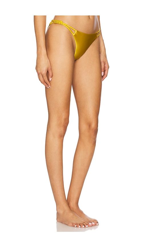 Luna Bikini Bottom in Yellow. - size L (also in XL) - DEVON WINDSOR - Modalova