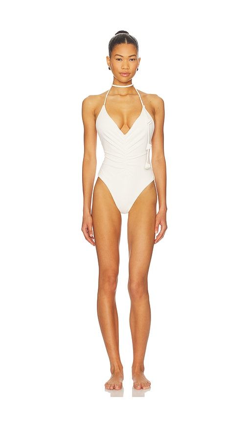 Carmella One Piece in Ivory. - size L (also in M, S, XS) - DEVON WINDSOR - Modalova