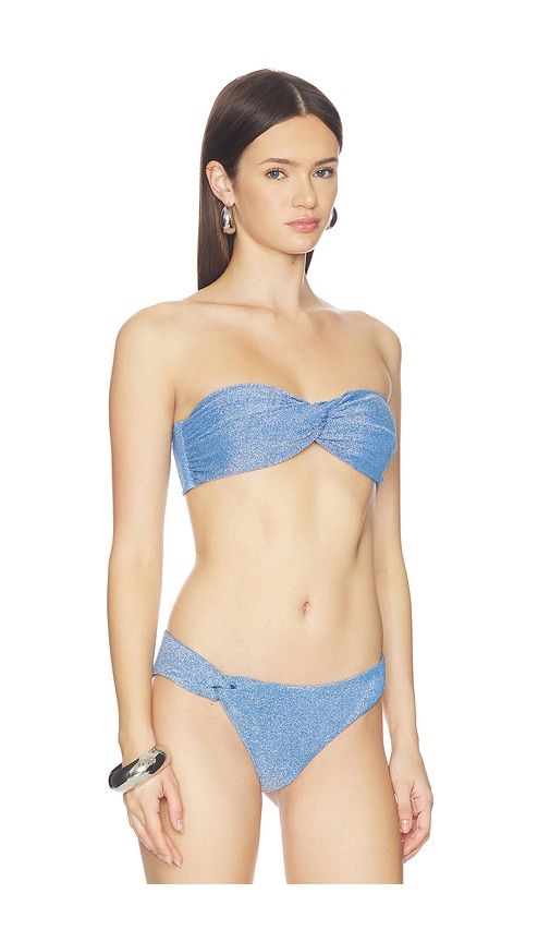 X REVOLVE Thea Bikini Top in Blue. - size L (also in M, S, XL, XS) - DEVON WINDSOR - Modalova