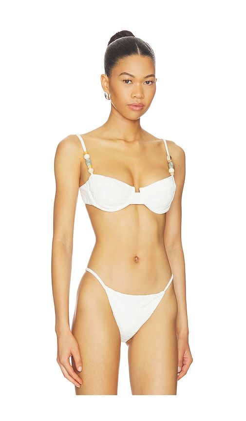 Poppy Top in Ivory. - size L (also in XS) - DEVON WINDSOR - Modalova
