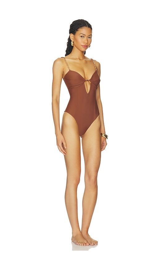 Dawn One Piece in Brown. - size L (also in M, S, XS) - DEVON WINDSOR - Modalova