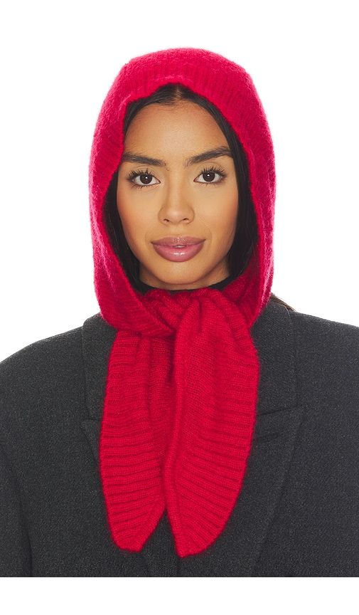 EAVES Liezel Kerchief Hood in Red - EAVES - Modalova