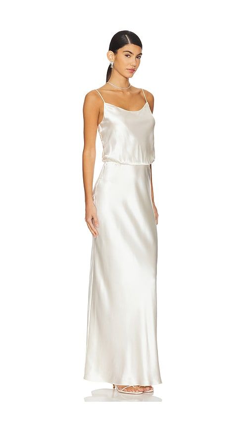 Yarden Silk Maxi Dress in . - size L (also in M, S) - EAVES - Modalova