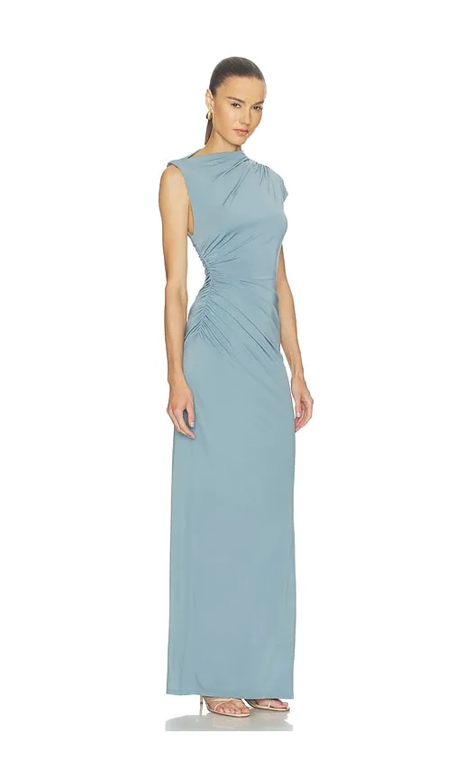 Auda Gown in Blue. - size L (also in M, S, XS, XXS) - EAVES - Modalova