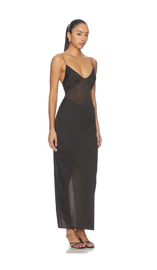 Idunn Maxi Dress in Olive. - size L (also in M, S) - EAVES - Modalova
