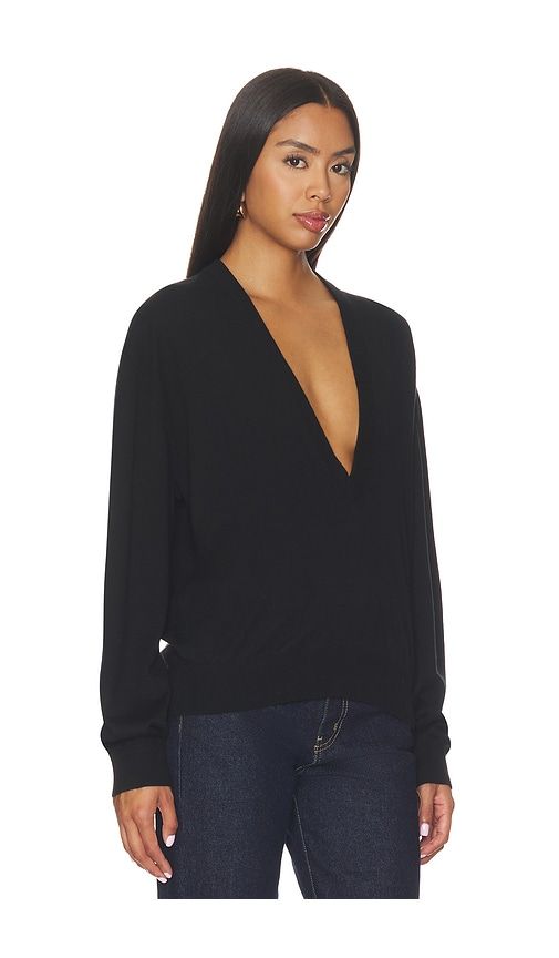 Devyn V Neck Sweater in . - size L (also in M, S, XL, XS) - EAVES - Modalova