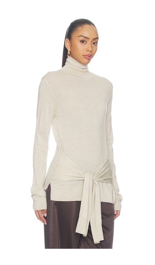 Vilay Double Sleeve Top in Beige. - size L (also in M, S, XL, XS, XXS) - EAVES - Modalova