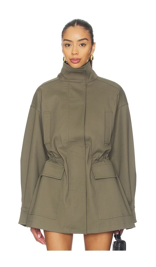 Mai Compact Suiting Parka Jacket in . - size L (also in M, S, XL, XS, XXS) - EAVES - Modalova