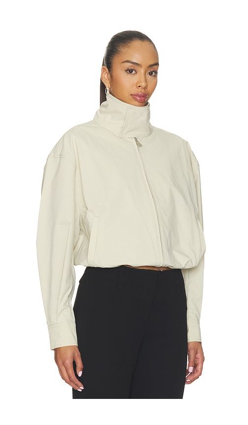 Ezra Bomber Jacket in Beige. - size XS (also in XXS, S, M, L, XL) - EAVES - Modalova