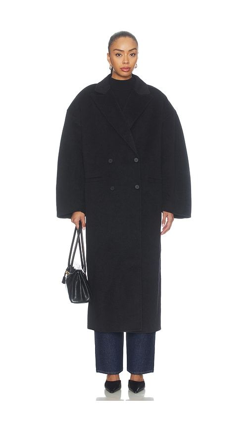 Fritz Wool Coat in Black. - size XXS (also in XS, S, M, L, XL) - EAVES - Modalova