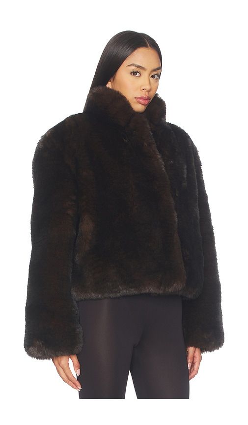X Blake Evin Lars Faux Fur Jacket in . - size L (also in M, S, XL, XS, XXS) - EAVES - Modalova