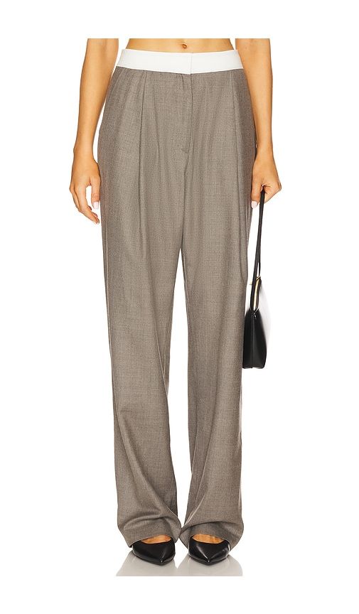 Auri Trouser in Grey. - size L (also in M, S, XL, XS, XXS) - EAVES - Modalova