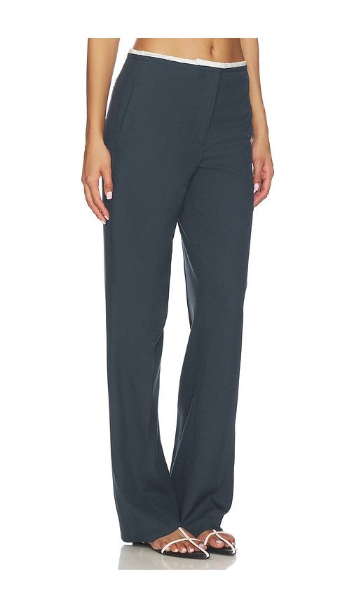 Lyla Decon Trouser in Grey. - size L (also in M, S, XL, XS) - EAVES - Modalova