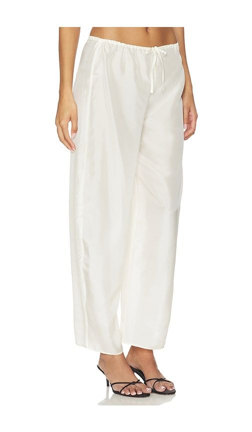 Fleur Pant in Ivory. - size L (also in M, S, XL, XS, XXS) - EAVES - Modalova