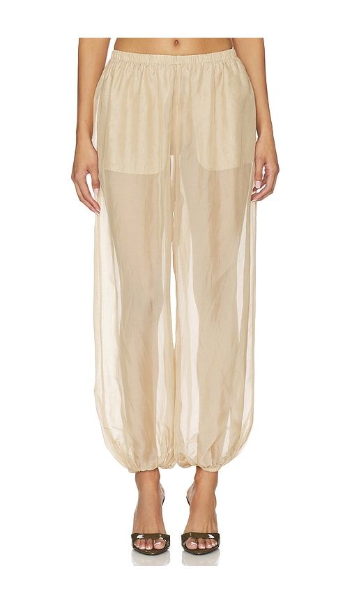 Kai Balloon Pant in Ivory. - size L (also in M, XL) - EAVES - Modalova