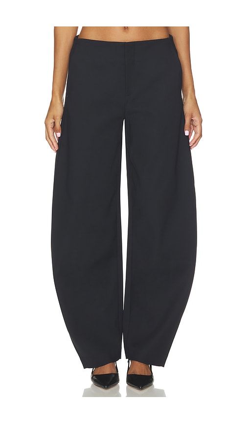 Low Rise Mai Sculptural Compact Suiting Pant in . - size L (also in M, S, XS, XXS) - EAVES - Modalova