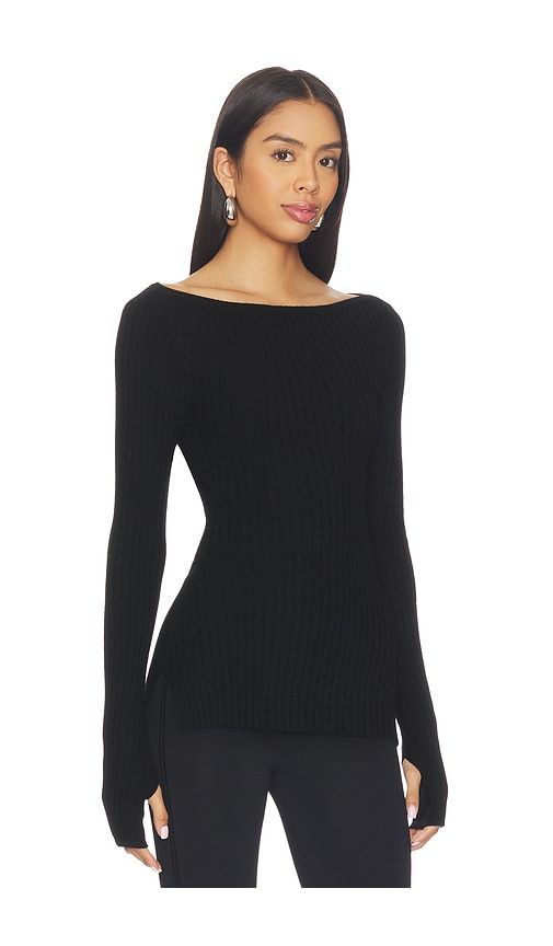 Nichole Rib Knit Long Sleeve in . - size L (also in M, XL, XXS) - EAVES - Modalova