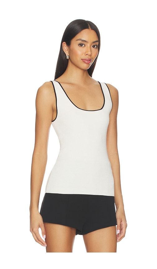 Cydnee Knit Tank in White. - size L (also in M, S, XL) - EAVES - Modalova