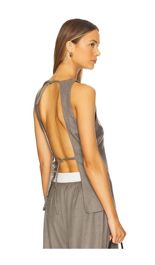 Myah Top in Grey. - size L (also in M, S, XL, XS, XXS) - EAVES - Modalova
