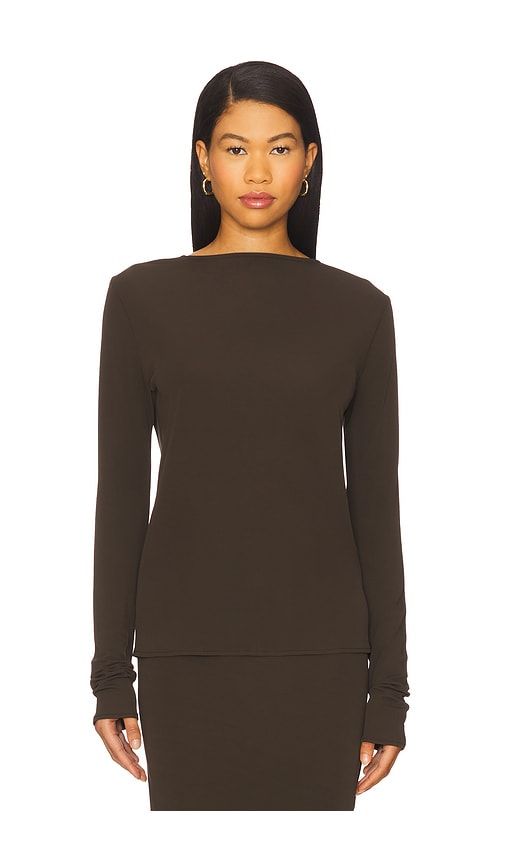 Lian Reversible Top in Brown. - size L (also in M, S) - EAVES - Modalova