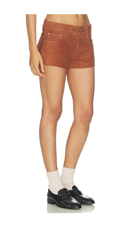 Portman Low Rise Short in Cognac. - size 23 (also in 24, 25, 26, 30) - EB Denim - Modalova