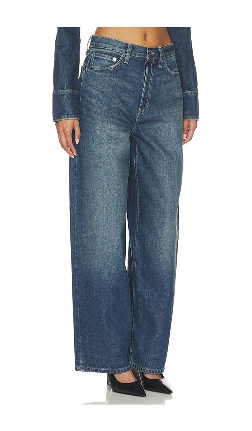 Brea Relaxed Baggy Jeans in Blue. - size 24 (also in 25, 26, 29, 30) - EB Denim - Modalova