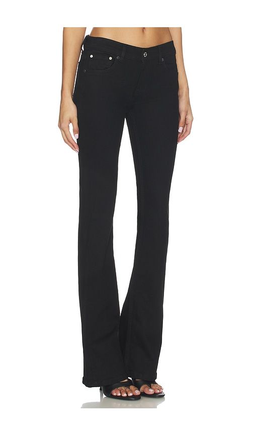 Maria Slim Bootcut Jean in Black. - size 24 (also in 25, 26, 27, 28) - EB Denim - Modalova