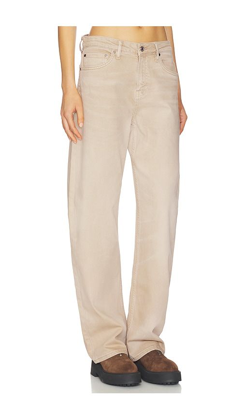 Alida Loose Bowed Jeans in Beige. - size 23 (also in 24, 25, 27, 28, 29, 30) - EB Denim - Modalova