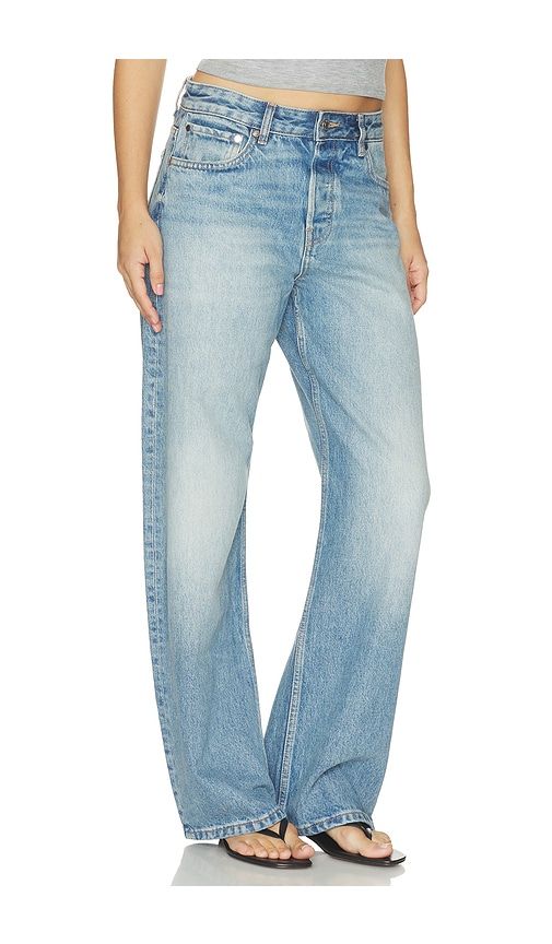 Shifter Bowed Jeans in Blue. - size 24 (also in 25, 26, 27, 28, 29, 30) - EB Denim - Modalova