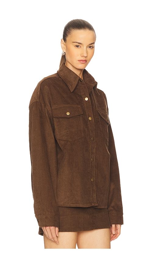 Daniele Shirt Jacket in Brown. - size L (also in M, S) - EB Denim - Modalova