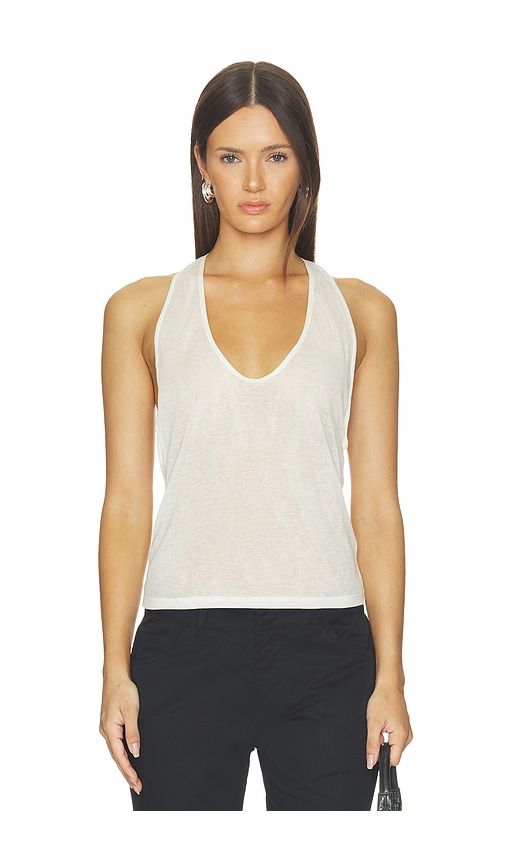 Valley Sheer Racer Tank Top in . - size L (also in M) - EB Denim - Modalova