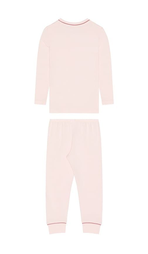 Kids Printed Long Pj in Pink. - size 2 (also in 4) - eberjey - Modalova