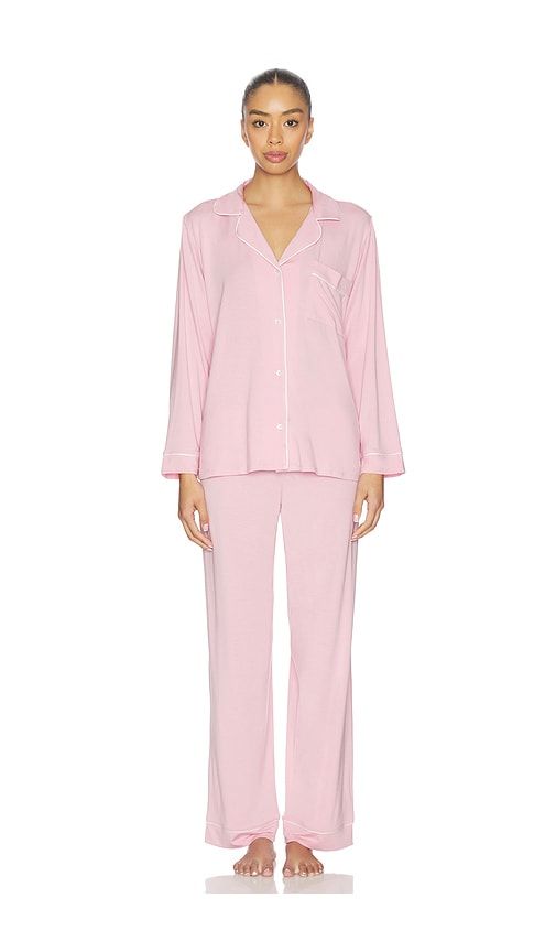 Gisele Long Pj Set in Pink. - size L (also in XL) - eberjey - Modalova