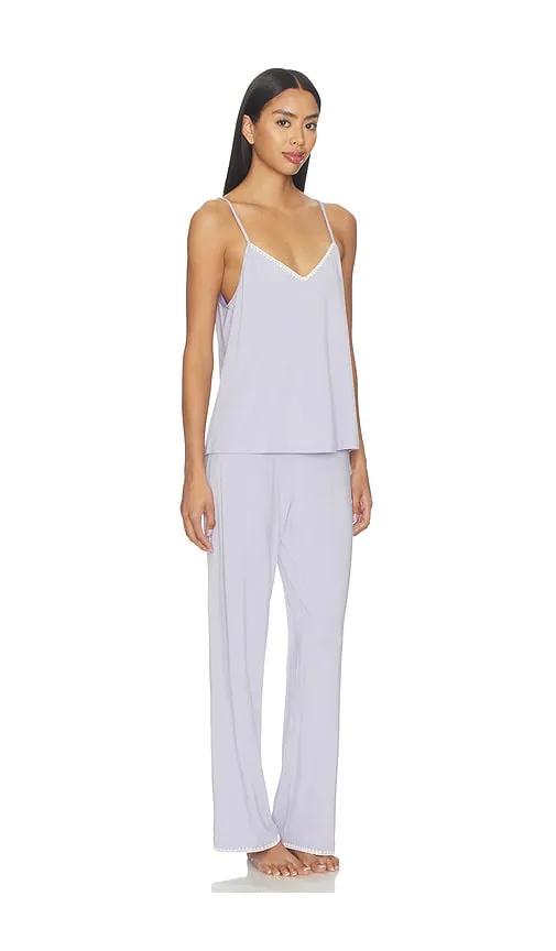 Frida Pajama Set in Lavender. - size L (also in M, S, XS) - eberjey - Modalova