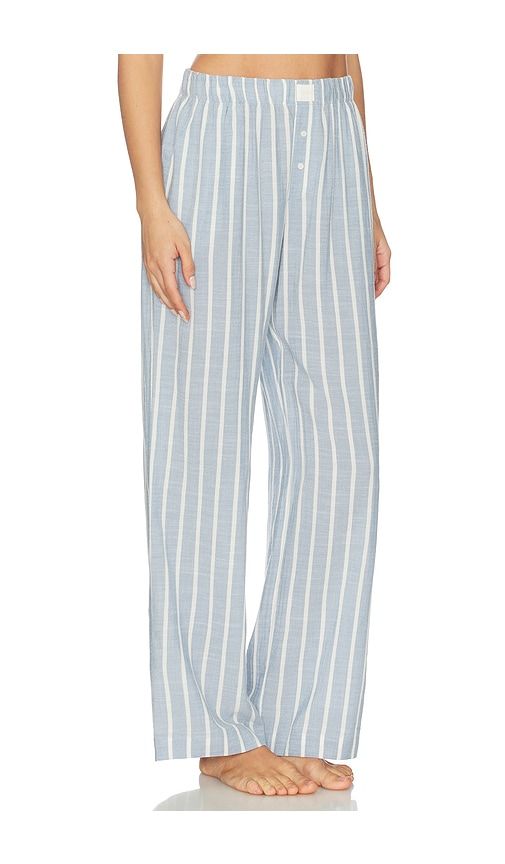 Nautico Boxer Pant in Slate. - size M (also in S, XL, XS) - eberjey - Modalova