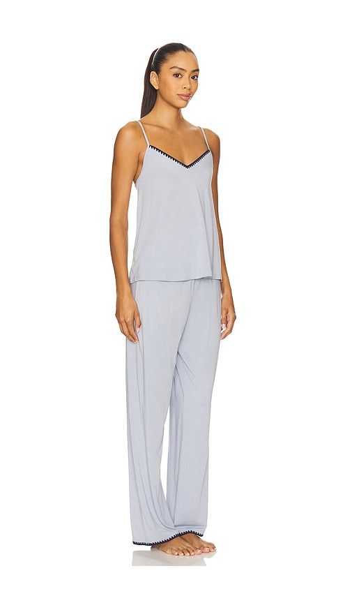 Frida Cami & Pant Pj Set in Grey. - size L (also in XL) - eberjey - Modalova