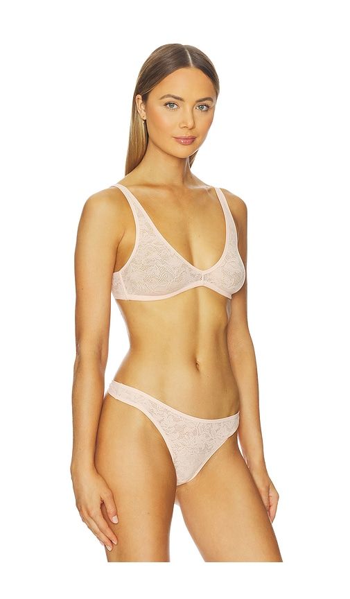 Soft Stretch Bralette in Neutral. - size XL (also in XS) - eberjey - Modalova