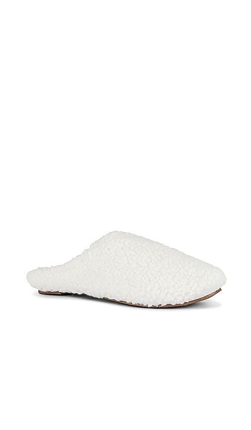 The Sherpa Slipper in White. - size M (also in L, S) - eberjey - Modalova