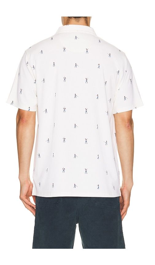 Snap Placket Polo in White. - size L (also in S, XL/1X) - Eastside Golf - Modalova