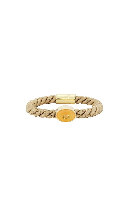 Inlaid Roebling Bracelet in Metallic Gold - Eddie Borgo - Modalova