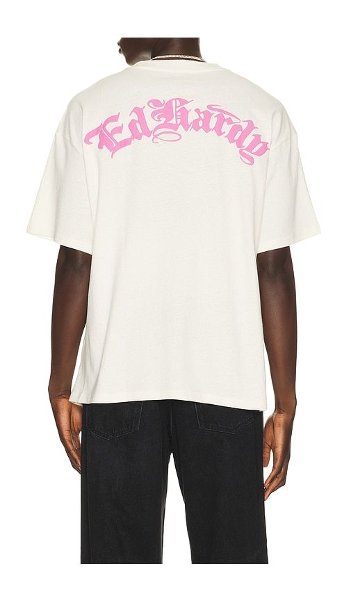 Panthers Boxy Tee in Cream. - size L (also in M, S, XL/1X) - Ed Hardy - Modalova