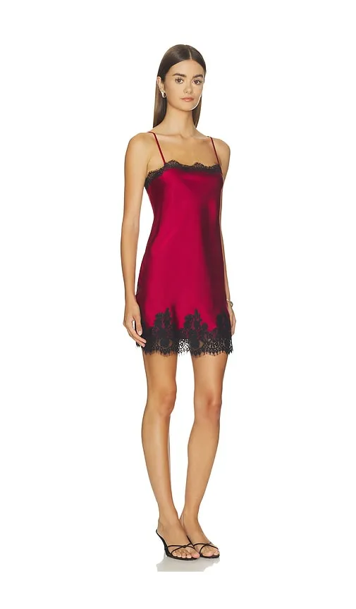 Ellie Mini Dress in Red. - size L (also in M, S, XL, XS) - Elodie the Label - Modalova