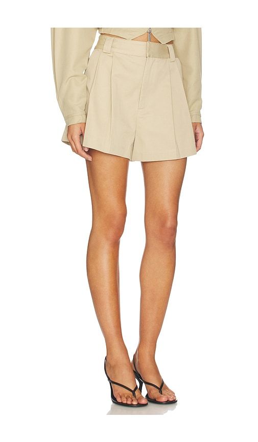Valeska Shorts in Tan. - size L (also in M, S, XL) - Elodie the Label - Modalova