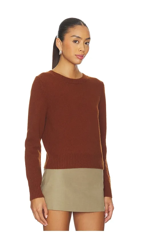 Elodie Laon Crew Sweater in Brown. - size L (also in M) - Elodie the Label - Modalova